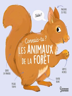 cover image of Connais-tu les animaux de la forêt ?